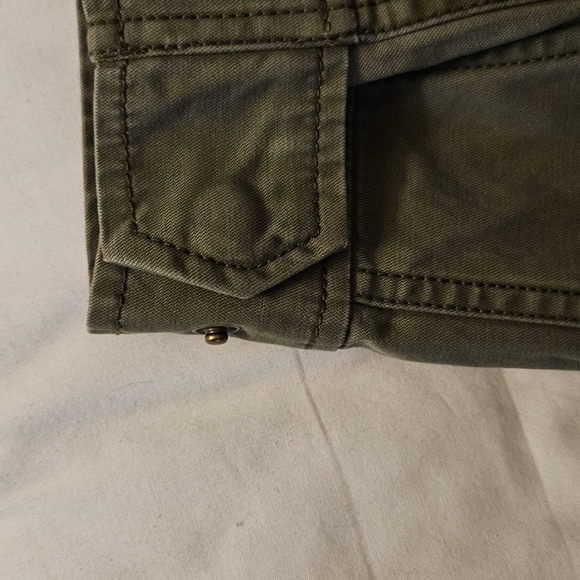 Madewell Outbound Army Green Field Utility Cargo Jacket Women's Size XS - Picture 9 of 10